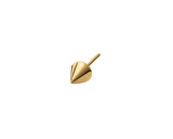 Spikey – Sculptural Gold Points – 14K Gold Threadless End - piercing - zone.com