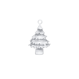 Spruce – 14K & 18K Gold Charm - piercing - zone.com