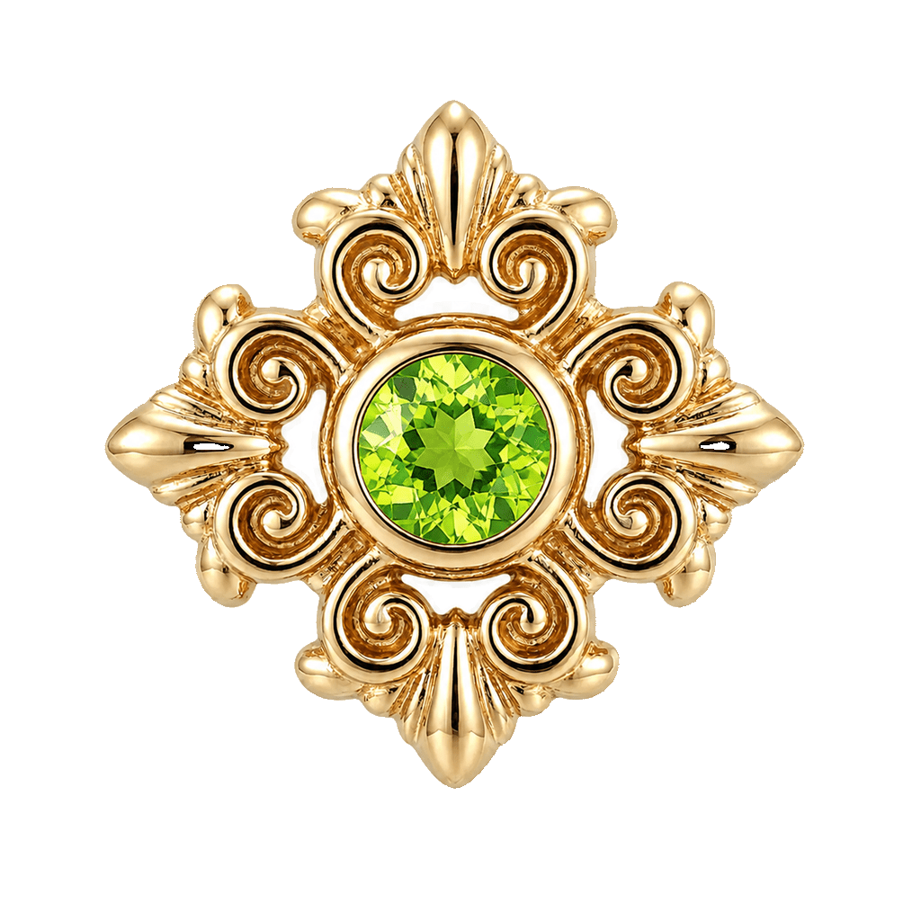 Square Elegance - 14K Gold Threadless/Threaded - piercing-zone.com