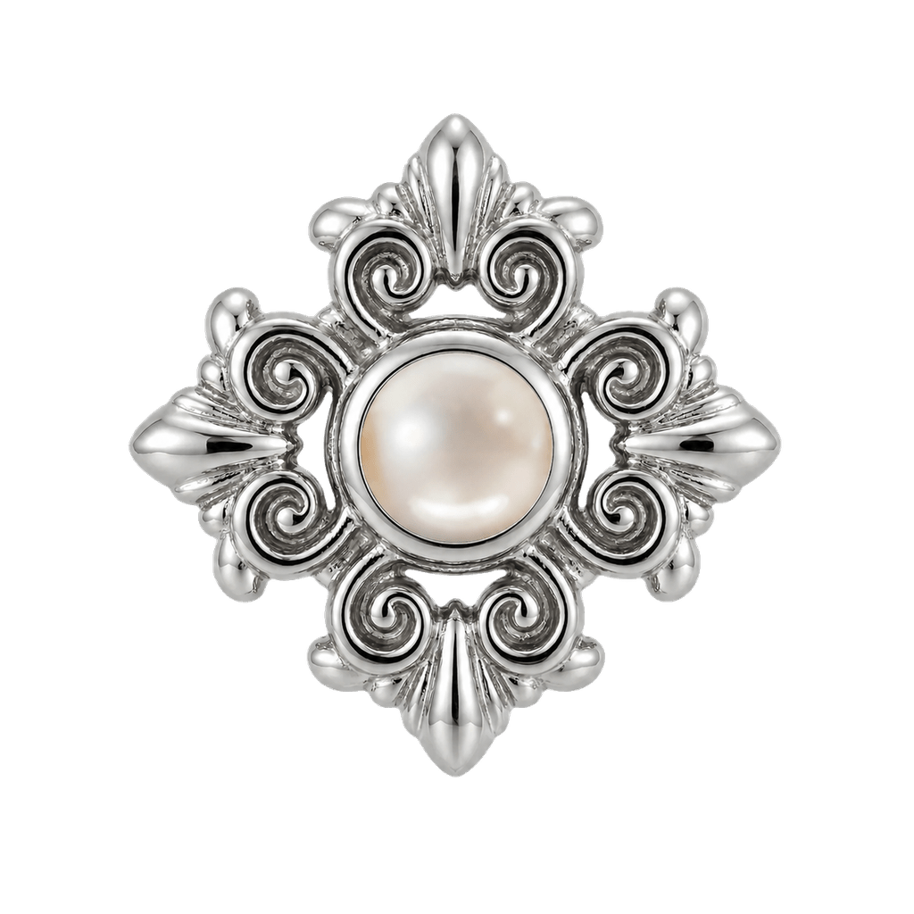 Square Elegance - 14K Gold Threadless/Threaded - piercing-zone.com