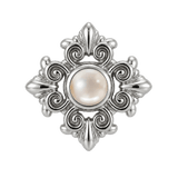 Square Elegance - 14K Gold Threadless/Threaded - piercing-zone.com