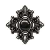 Square Elegance - 14K Gold Threadless/Threaded - piercing-zone.com