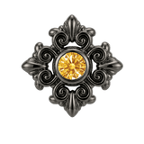 Square Elegance - 14K Gold Threadless/Threaded - piercing-zone.com