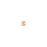 Square Pyramid – 14K Gold Minimalist Threadless End - piercing - zone.com
