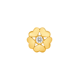 ST. Valentine – 14K Gold Threadless/Threaded End