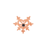 Stab My Heart – 14K/18K Gold Gem Threadless End - piercing - zone.com