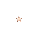 Star - 18K Gold Threadless/Threaded End - piercing - zone.com