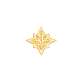 Star Trim – 14K Gold Threadless End - piercing - zone.com
