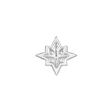 Star Trim – 14K Gold Threadless End - piercing - zone.com