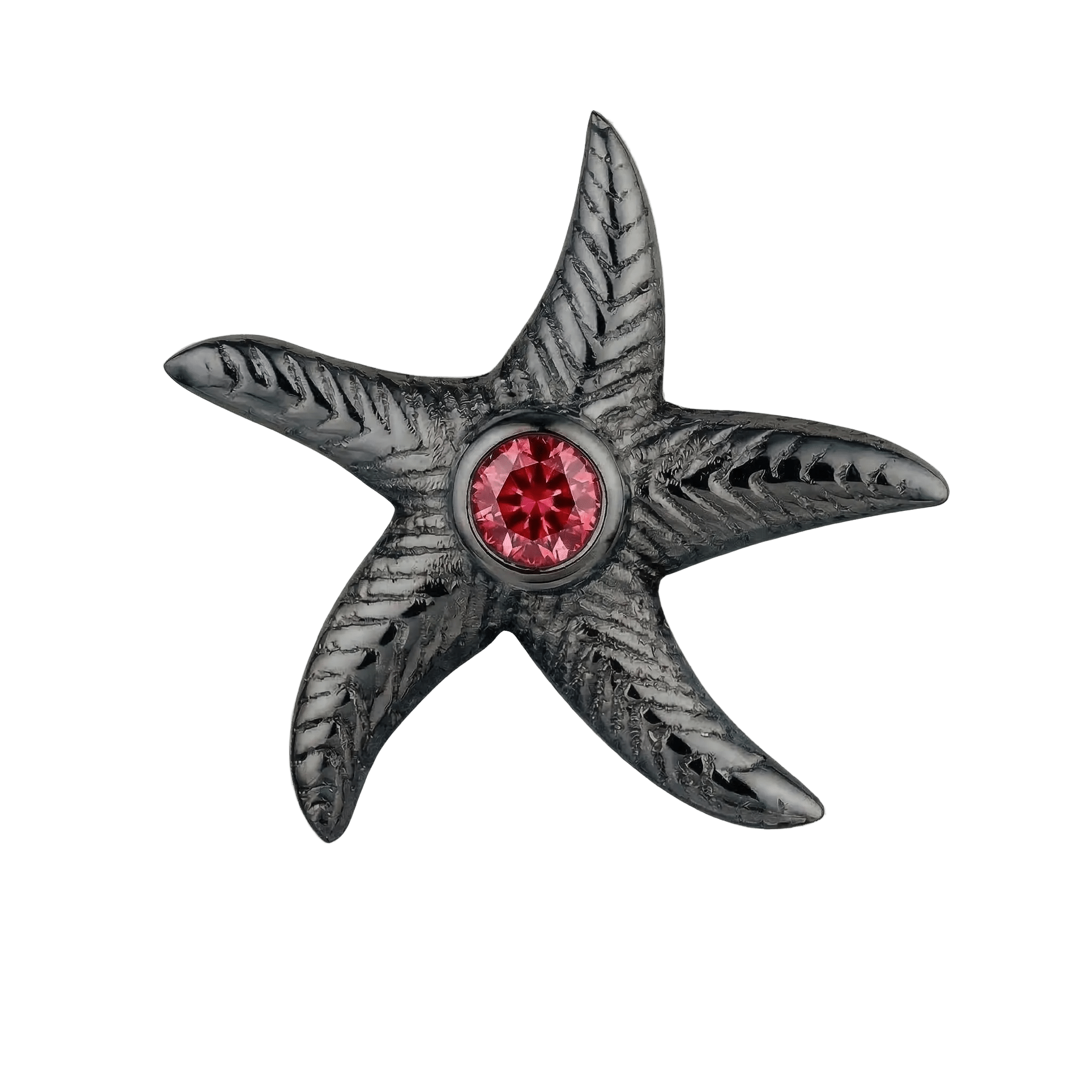 Starfish – 14K Gold Threadless/Threaded End - piercing - zone.com