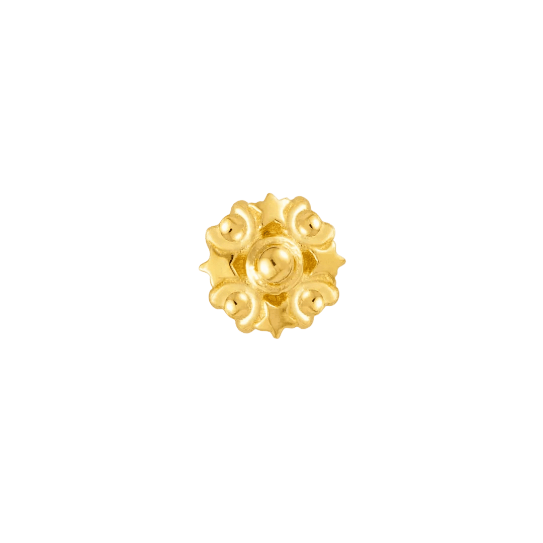 Starlight – 14K Gold Threadless/Threaded End - piercing - zone.com