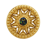Sun Dial - 14K Gold Threadless/Threaded - piercing-zone.com
