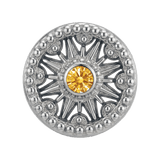 Sun Dial - 14K Gold Threadless/Threaded - piercing-zone.com