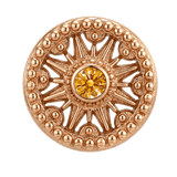 Sun Dial - 14K Gold Threadless/Threaded - piercing-zone.com