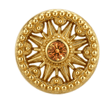 Sun Dial - 14K Gold Threadless/Threaded - piercing-zone.com