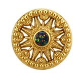 Sun Dial - 14K Gold Threadless/Threaded