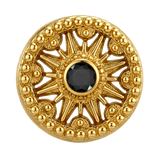 Sun Dial - 14K Gold Threadless/Threaded
