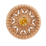 Sun Dial - 14K Gold Threadless/Threaded