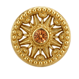 Sun Dial - 14K Gold Threadless/Threaded