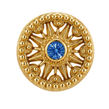 Sun Dial - 14K Gold Threadless/Threaded