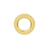 Sun Symbol – 14K/18K Gold Flat Threadless End - piercing - zone.com