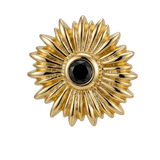 Sunflower - 14K Gold Threadless/Threaded