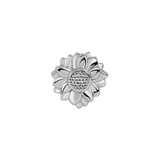 Sunflower – 14K Gold Threadless End - piercing - zone.com