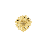 Sunflower – 14K Gold Threadless End - piercing - zone.com