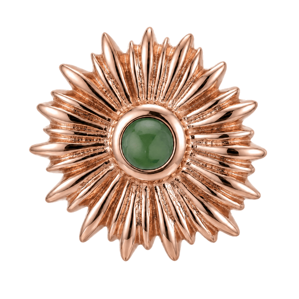 Sunflower - 14K Gold Threadless/Threaded - piercing-zone.com
