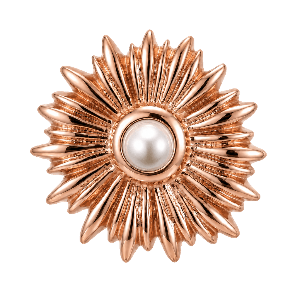 Sunflower - 14K Gold Threadless/Threaded - piercing-zone.com