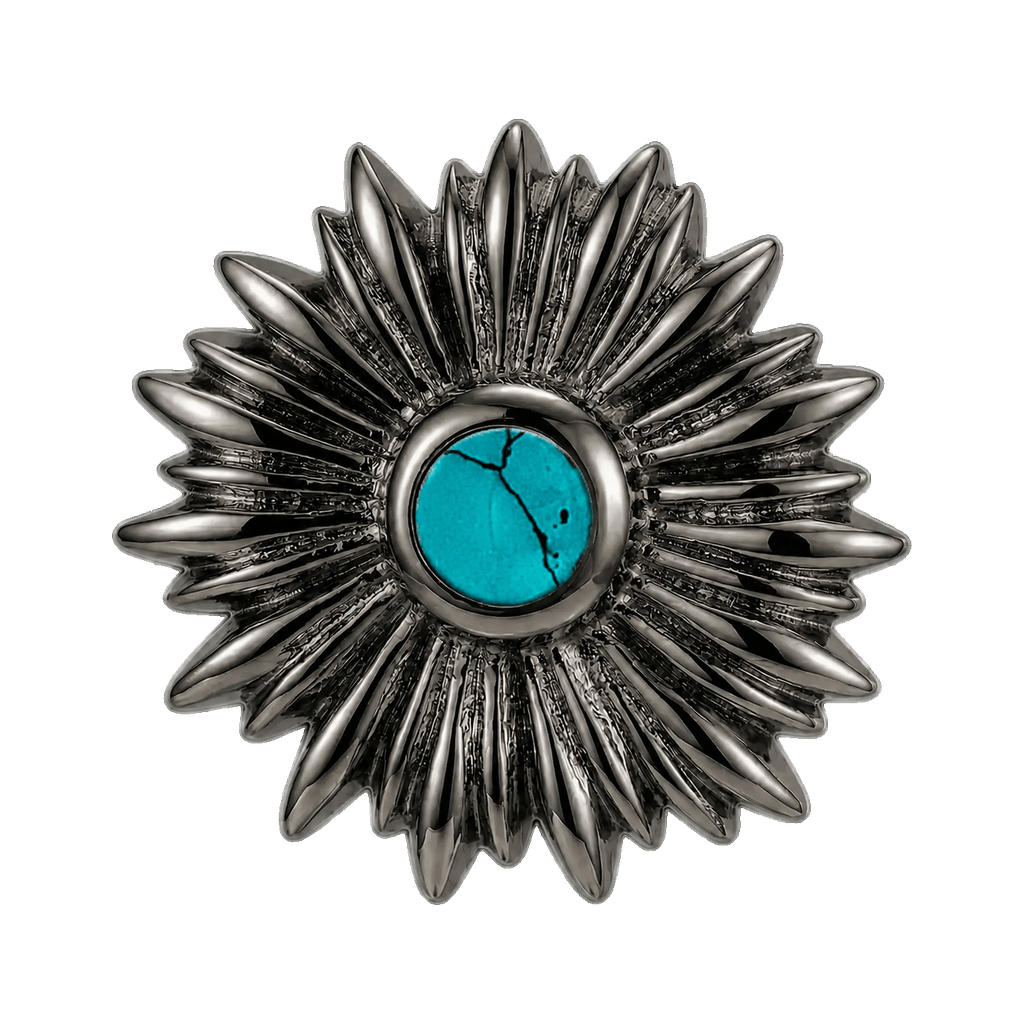 Sunflower - 14K Gold Threadless/Threaded - piercing-zone.com