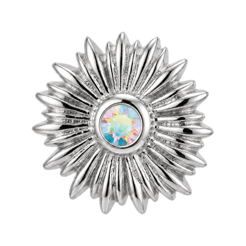 Sunflower - 14K Gold Threadless/Threaded - piercing-zone.com