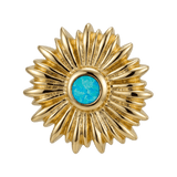 Sunflower - 14K Gold Threadless/Threaded - piercing-zone.com