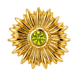 Sunflower - 14K Gold Threadless/Threaded - piercing-zone.com