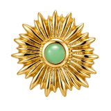 Sunflower - 14K Gold Threadless/Threaded - piercing-zone.com