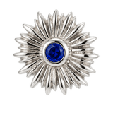 Sunflower - 14K Gold Threadless/Threaded - piercing-zone.com