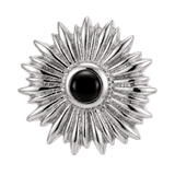 Sunflower - 14K Gold Threadless/Threaded - piercing-zone.com