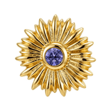 Sunflower - 14K Gold Threadless/Threaded - piercing-zone.com