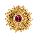 Sunflower - 14K Gold Threadless/Threaded - piercing-zone.com
