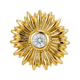 Sunflower - 14K Gold Threadless/Threaded - piercing-zone.com