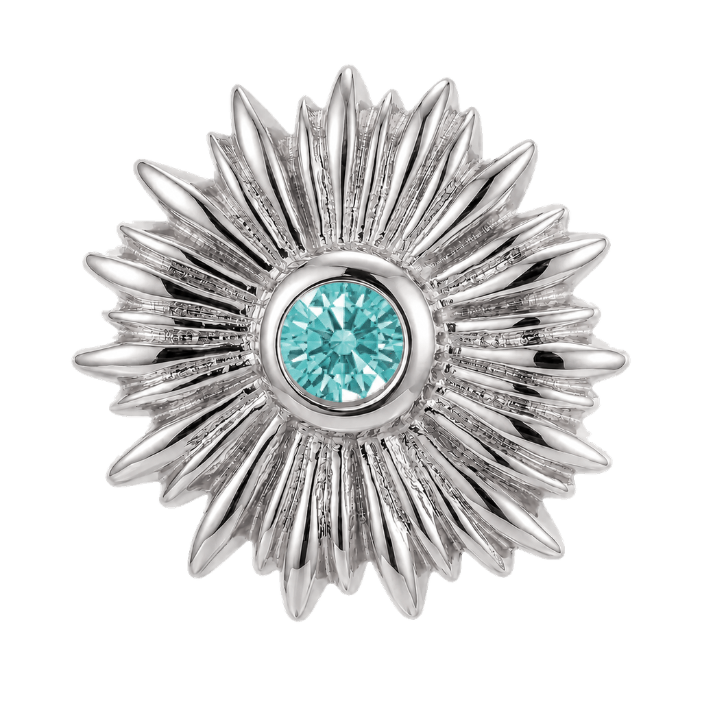 Sunflower - 14K Gold Threadless/Threaded - piercing-zone.com