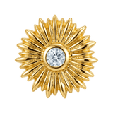 Sunflower - 14K Gold Threadless/Threaded - piercing-zone.com