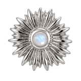 Sunflower - 14K Gold Threadless/Threaded - piercing-zone.com