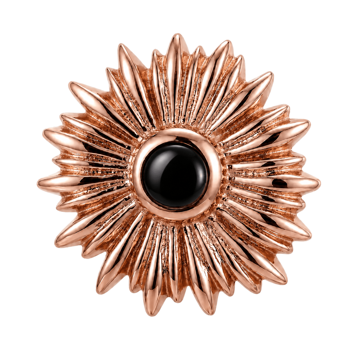 Sunflower - 14K Gold Threadless/Threaded - piercing-zone.com