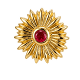 Sunflower - 14K Gold Threadless/Threaded - piercing-zone.com