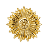 Sunflower - 14K Gold Threadless/Threaded - piercing-zone.com