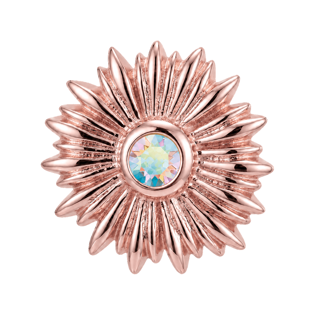 Sunflower - 14K Gold Threadless/Threaded - piercing-zone.com