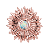 Sunflower - 14K Gold Threadless/Threaded - piercing-zone.com