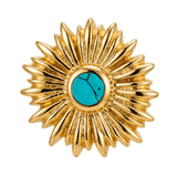 Sunflower - 14K Gold Threadless/Threaded - piercing-zone.com