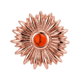 Sunflower - 14K Gold Threadless/Threaded - piercing-zone.com